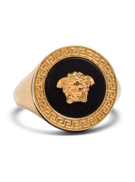 anello versace medusa tre volti|Versace Anello La Medusa .